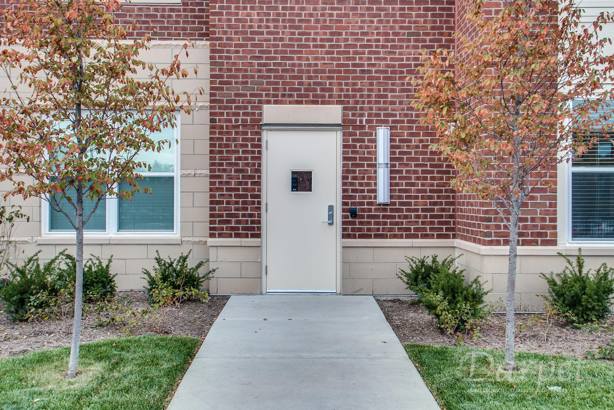 Hollow Metal Double Door with Vision Vision Lite