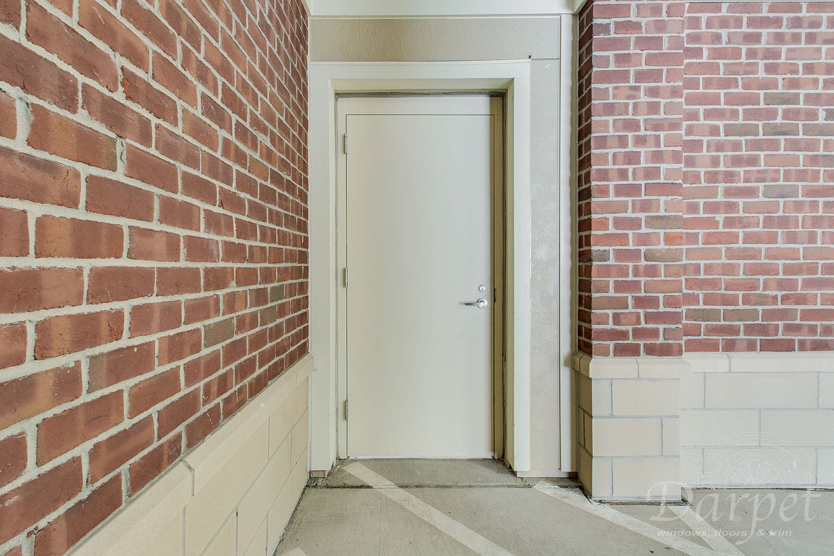 Flush Hollow Metal Double Door