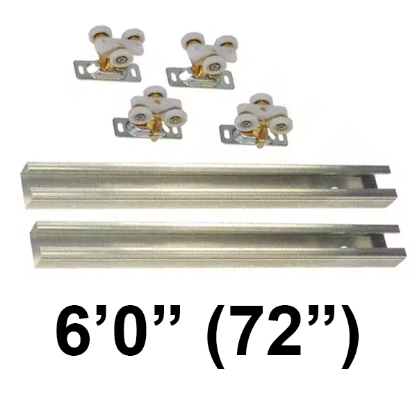 Bypass Door Track System