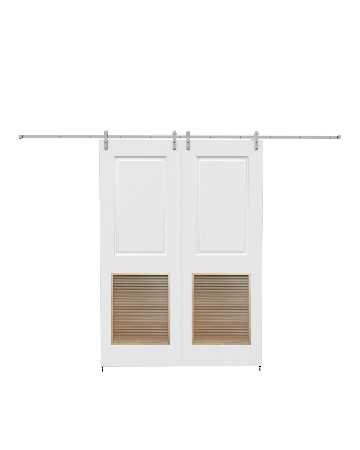 Carrara Barn with Louver Insert