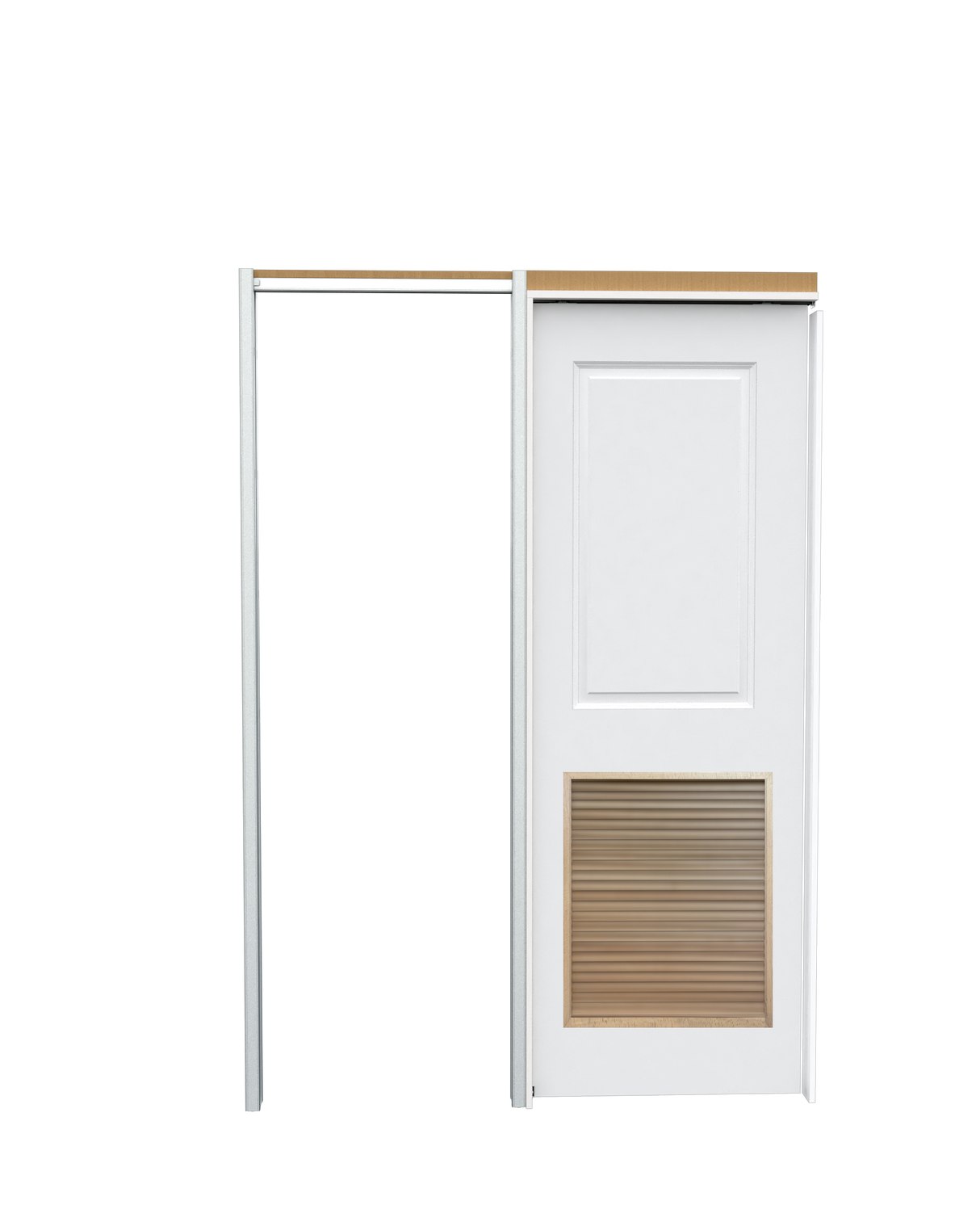 Carrara Pocket with Louver Insert
