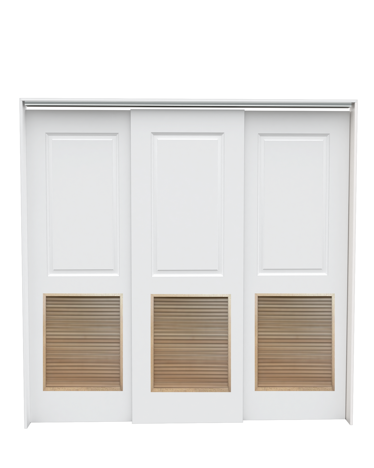 Carrara Triple Bypass with Louver Insert