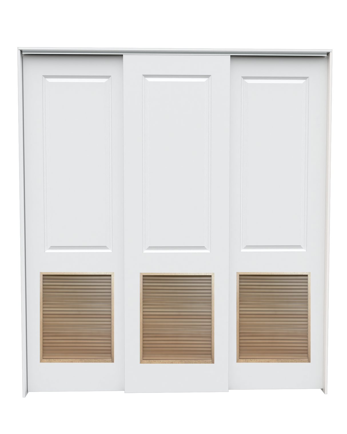 Carrara Triple Bypass with Louver Insert