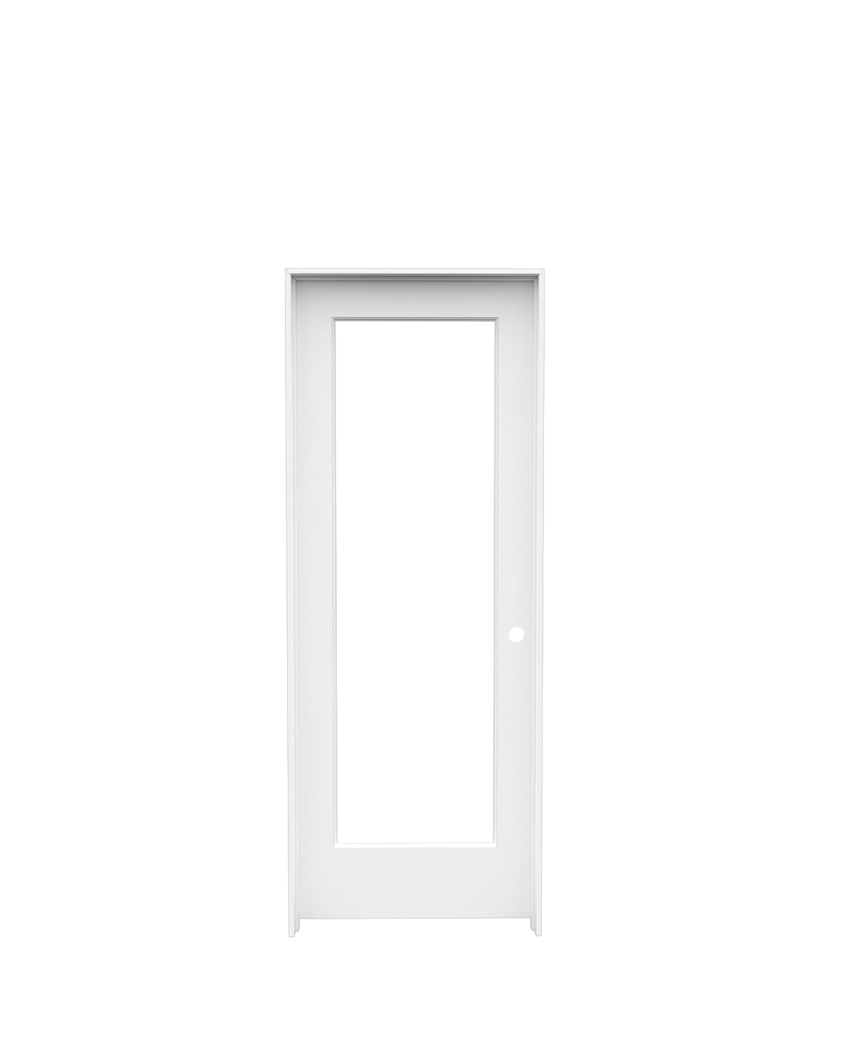 Clear Glass French (1 Lite) Prehung