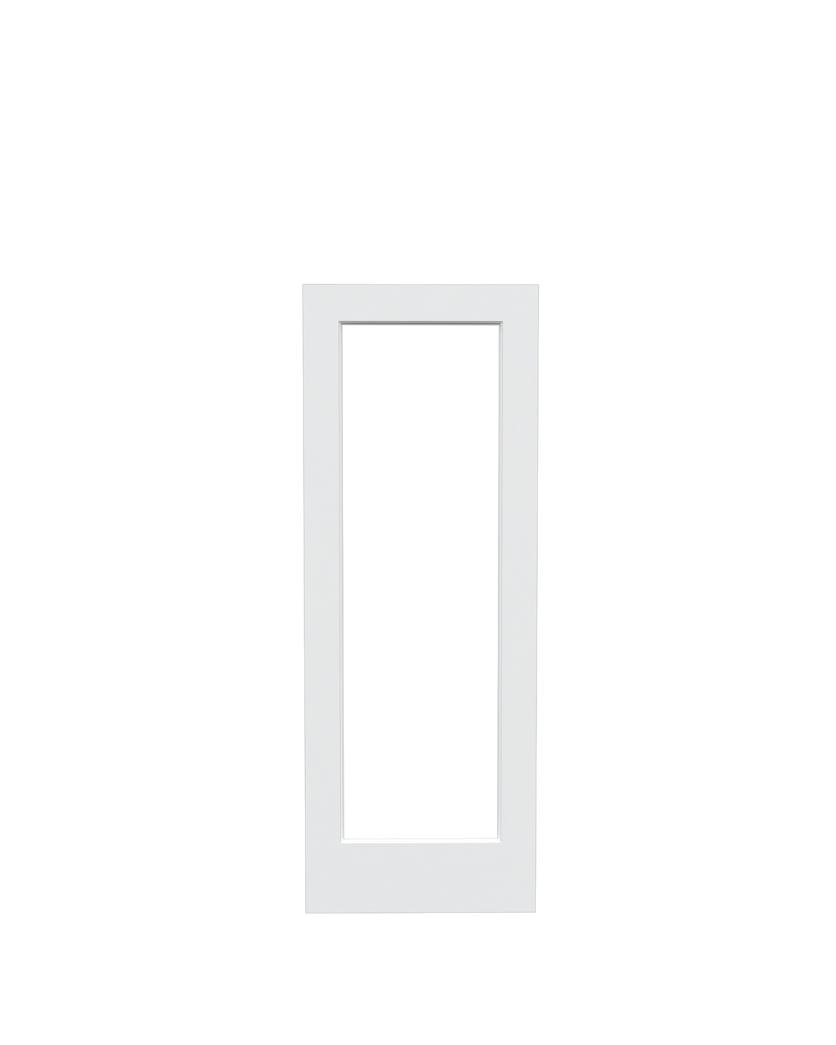 Clear Glass French (1 Lite) Slab