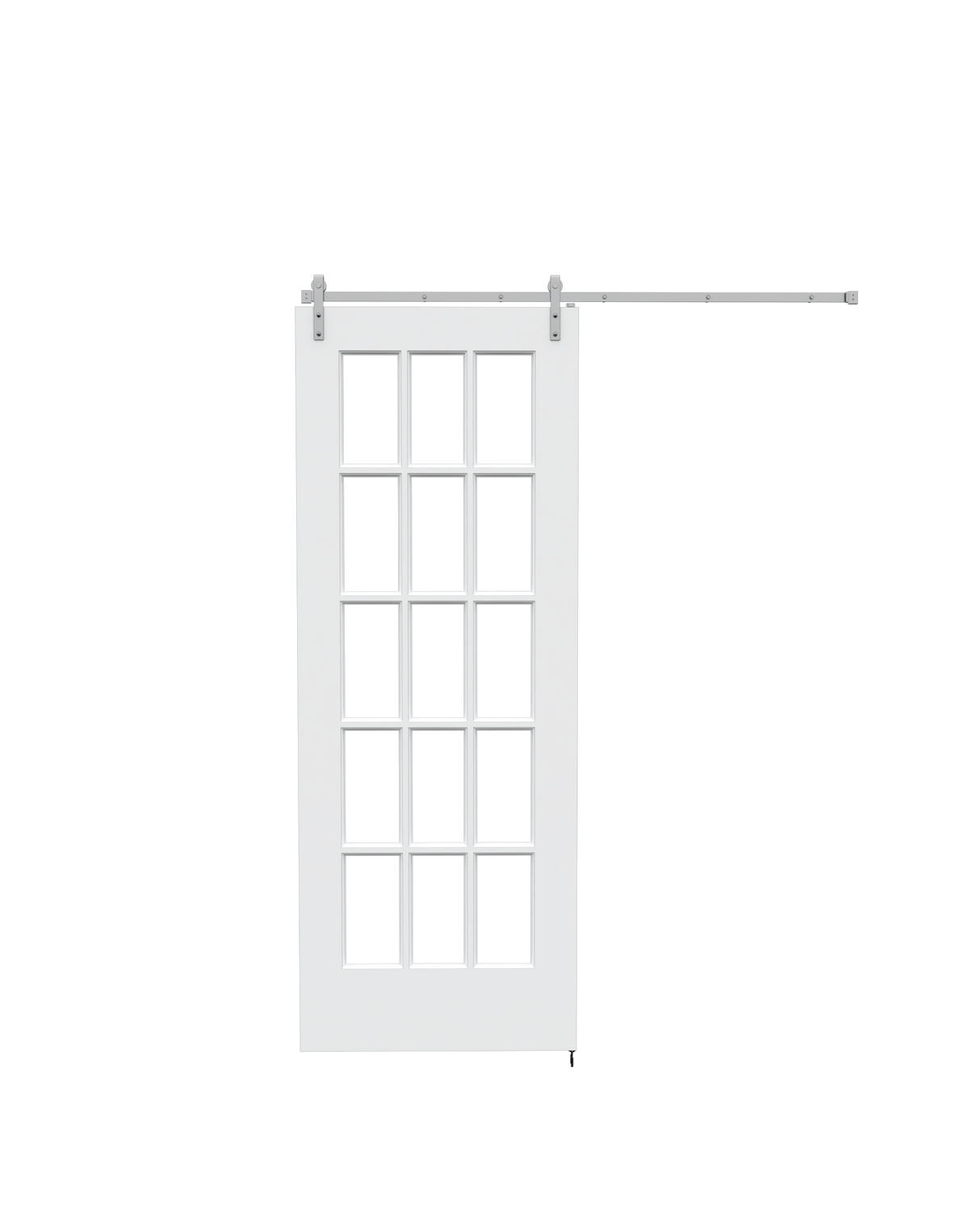Clear Glass French (15 Lite) Barn
