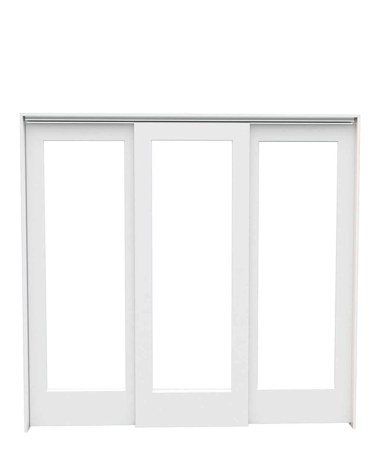 Clear Glass Shaker (1 Lite) Triple Bypass