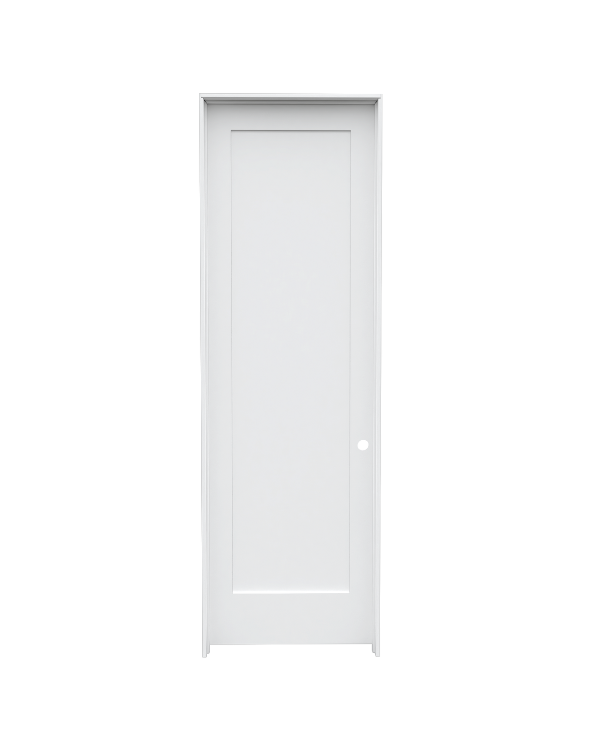 Flat Shaker (1 Panel) Prehung