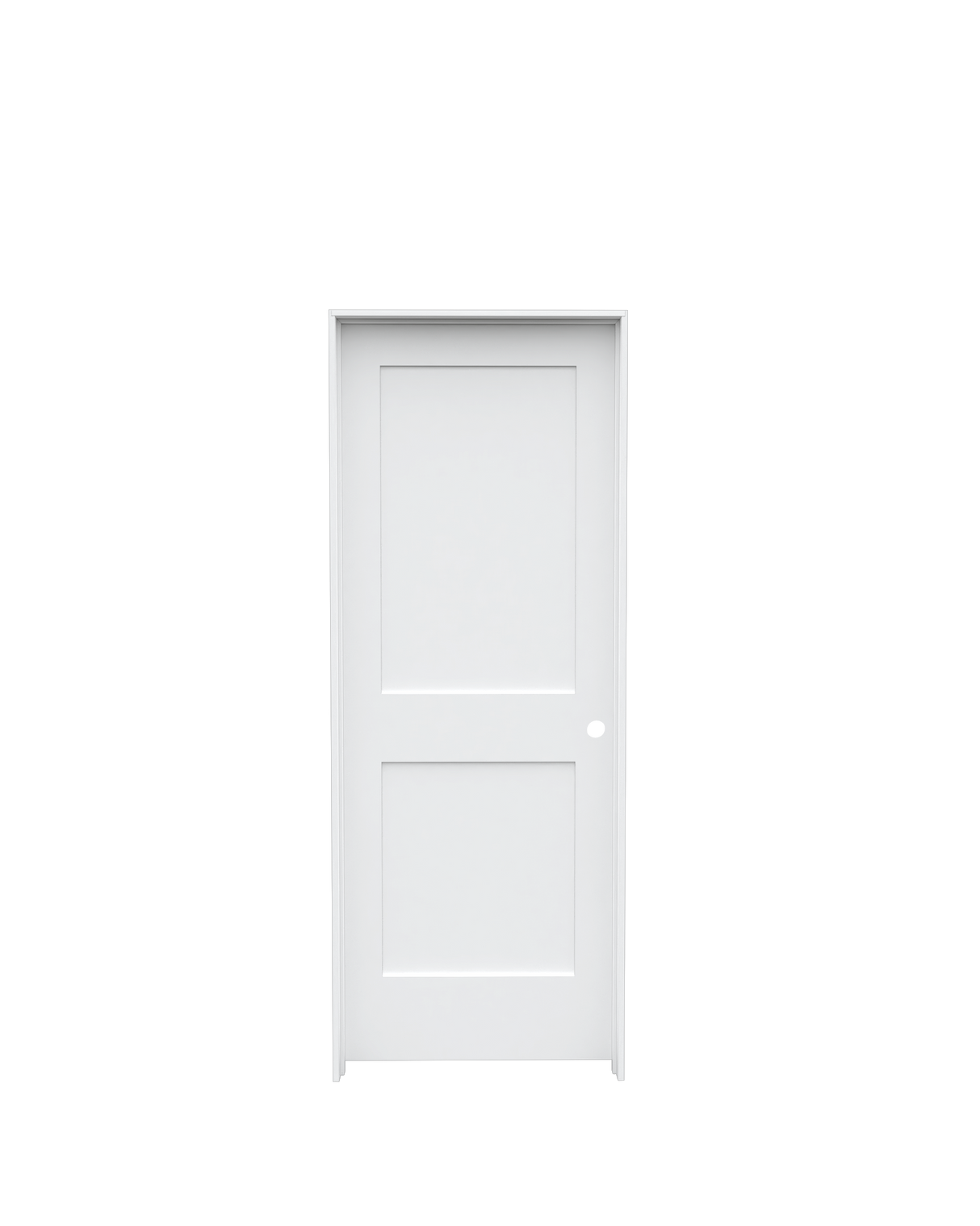 Flat Shaker (2 Panel) Prehung