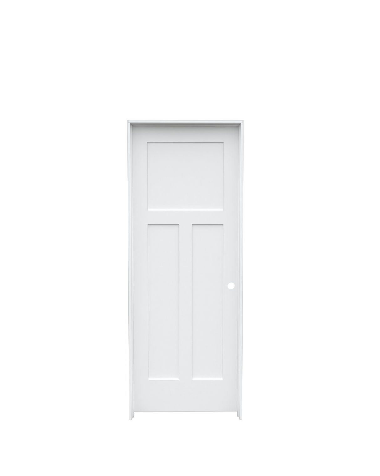 Flat Shaker (3 Panel Mission) Prehung