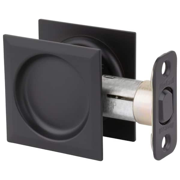 Square Pocket Door Pull (Privacy or Passage)