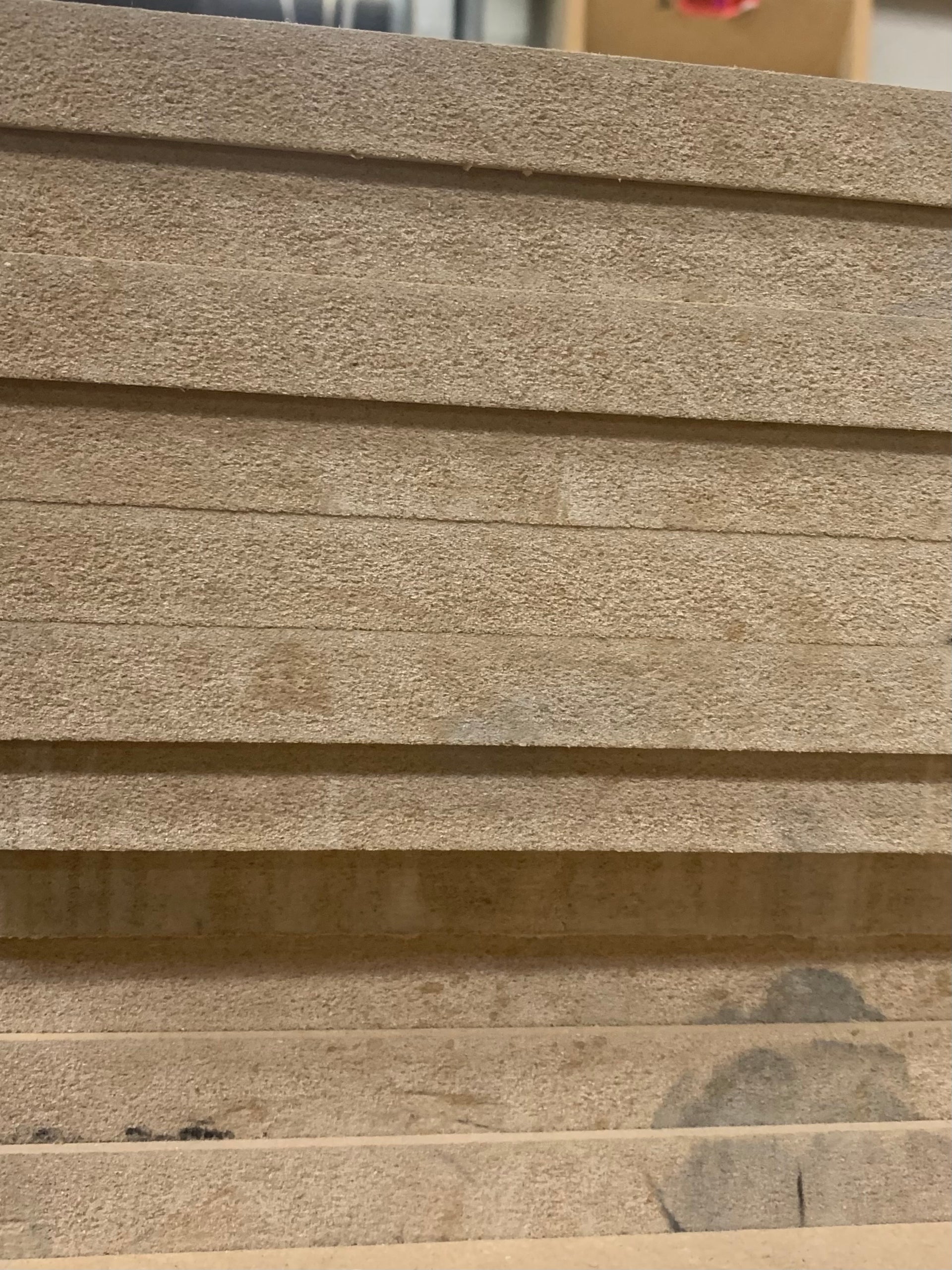 11/16"x4'x12' (MDF)