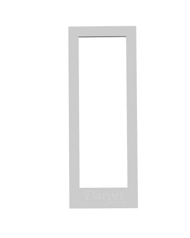 1 lite clear shaker 6'8" - Darpet - Interior Doors - Glass doors