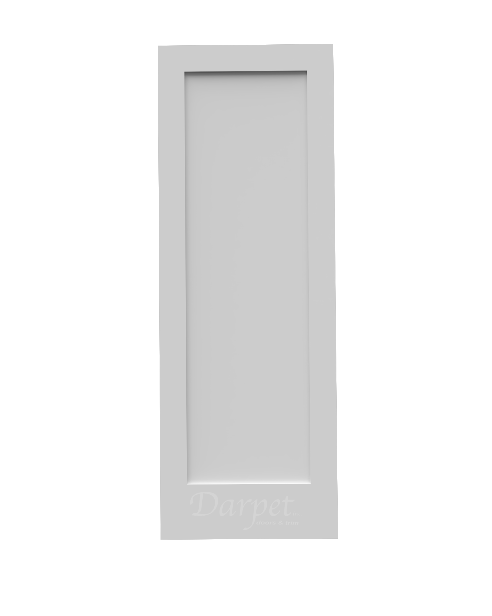 1 Panel Flat Shaker Primed 7'-0" (84")