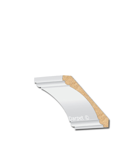 24136CCR - 3/4" X 4-1/4"   (MDF)