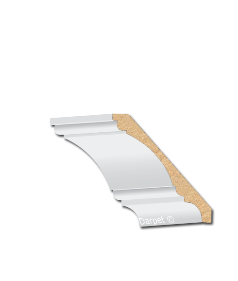 24168ACR - 3/4" X 5-1/4"   (MDF, POP)