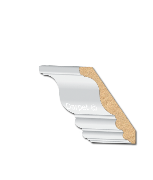 24168QCR - 3/4" X 5-1/4"   (MDF)