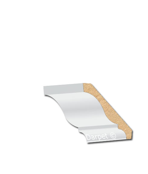 412BCR - 5/8" X 4-1/4  (MDF)