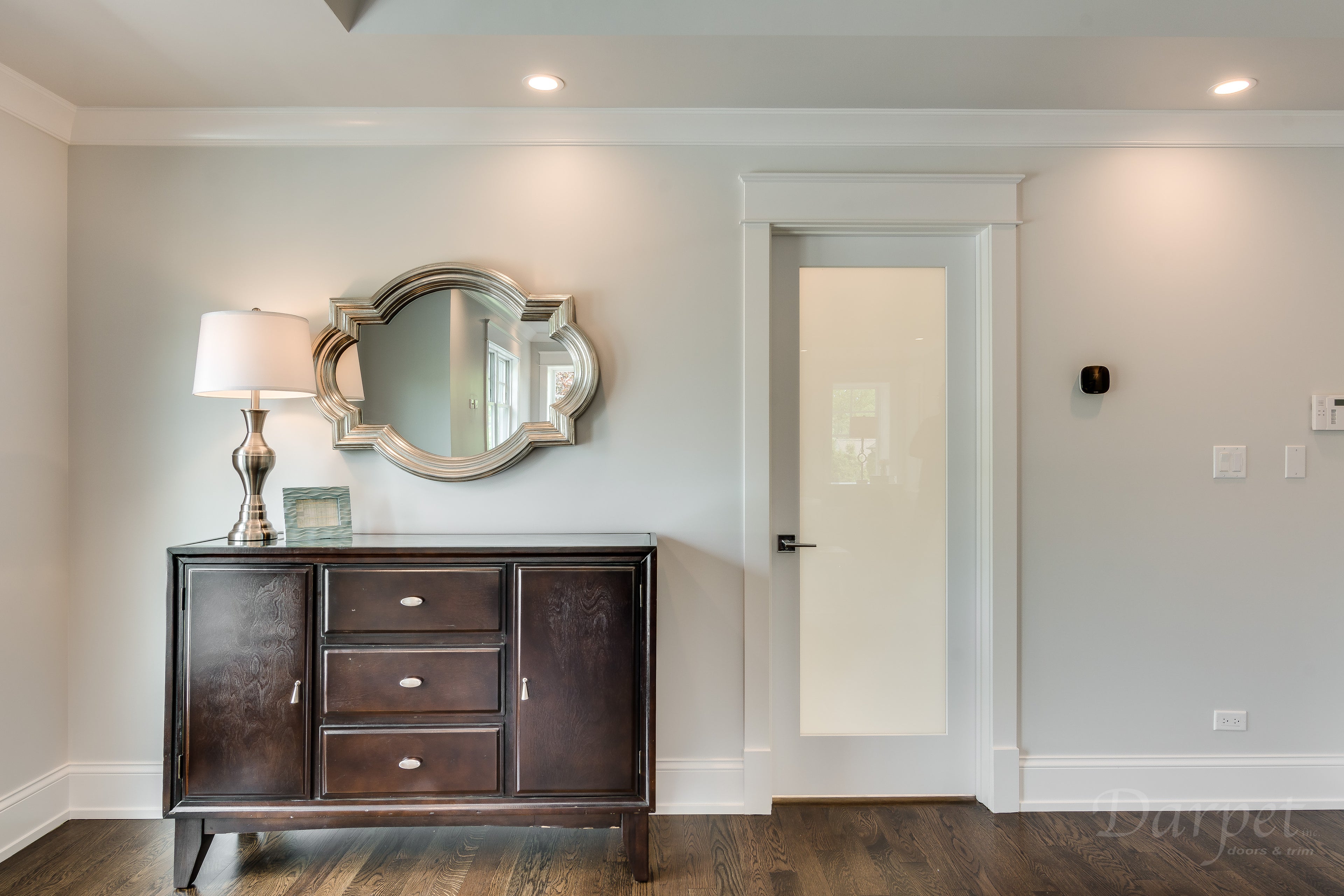 1 lite french frosted 6'8" - Darpet Doors - Chicago - Elk Grove Village