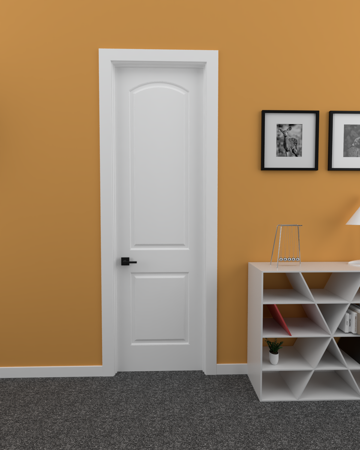 D2030 Carved Interior Door