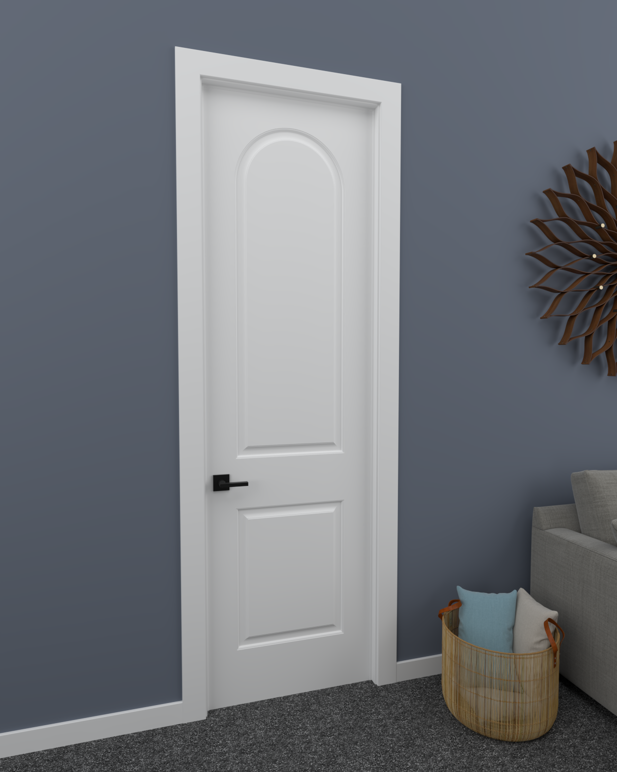 D2070 Carved Interior Door