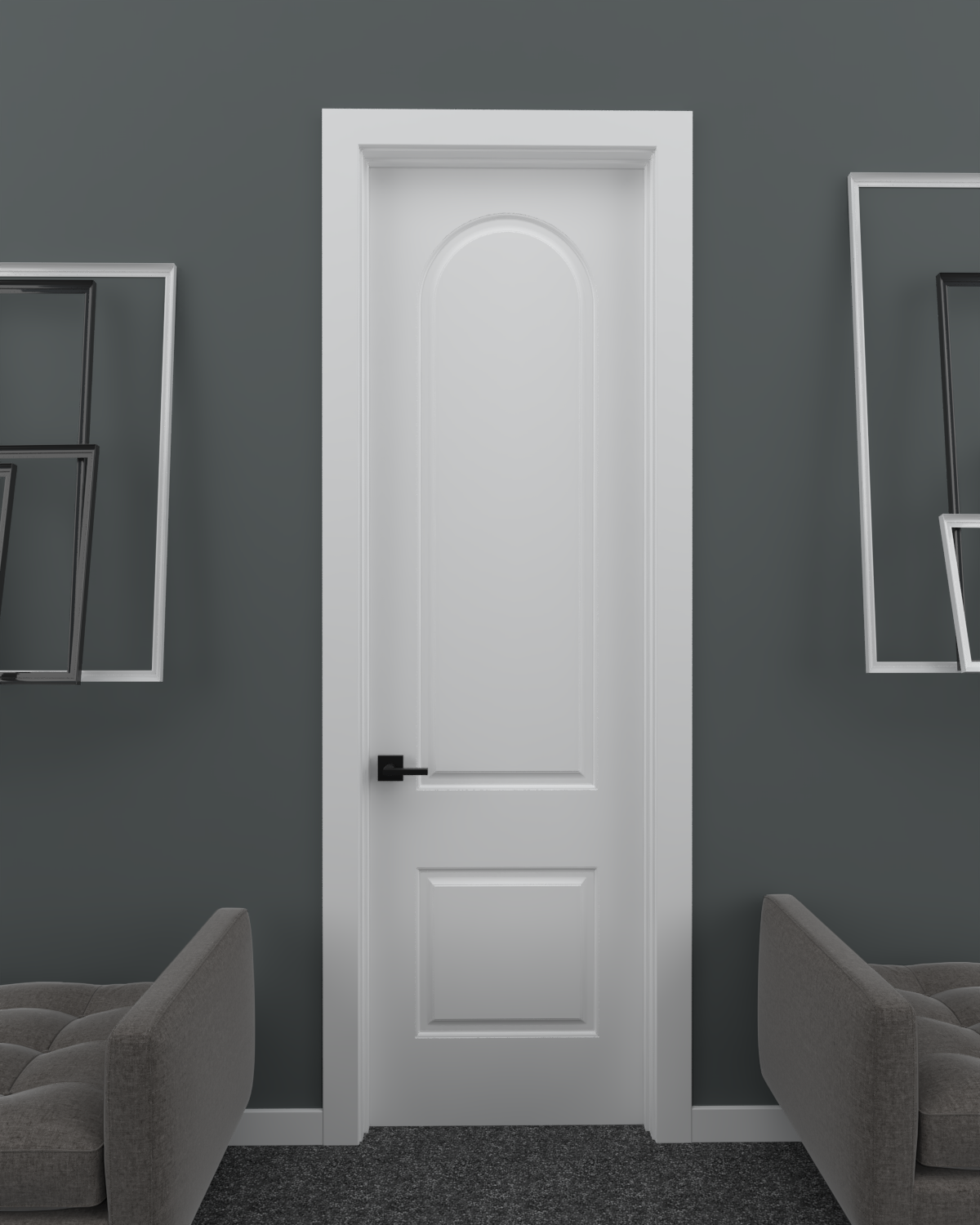 D2190 Carved Interior Door