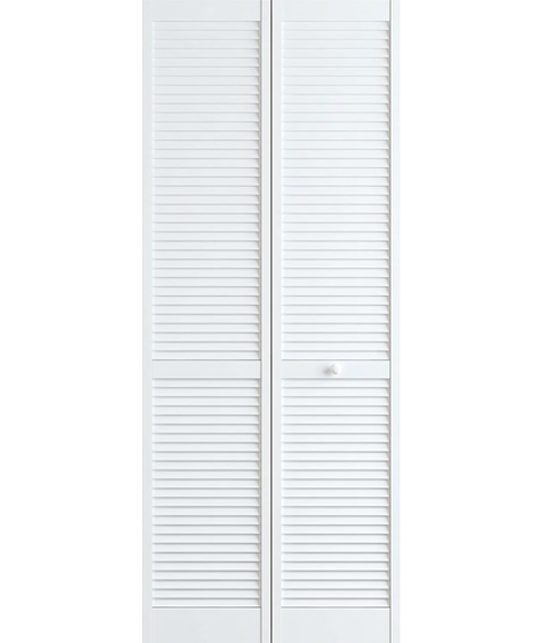 Louver Bifold Primed 6'-8" (80")