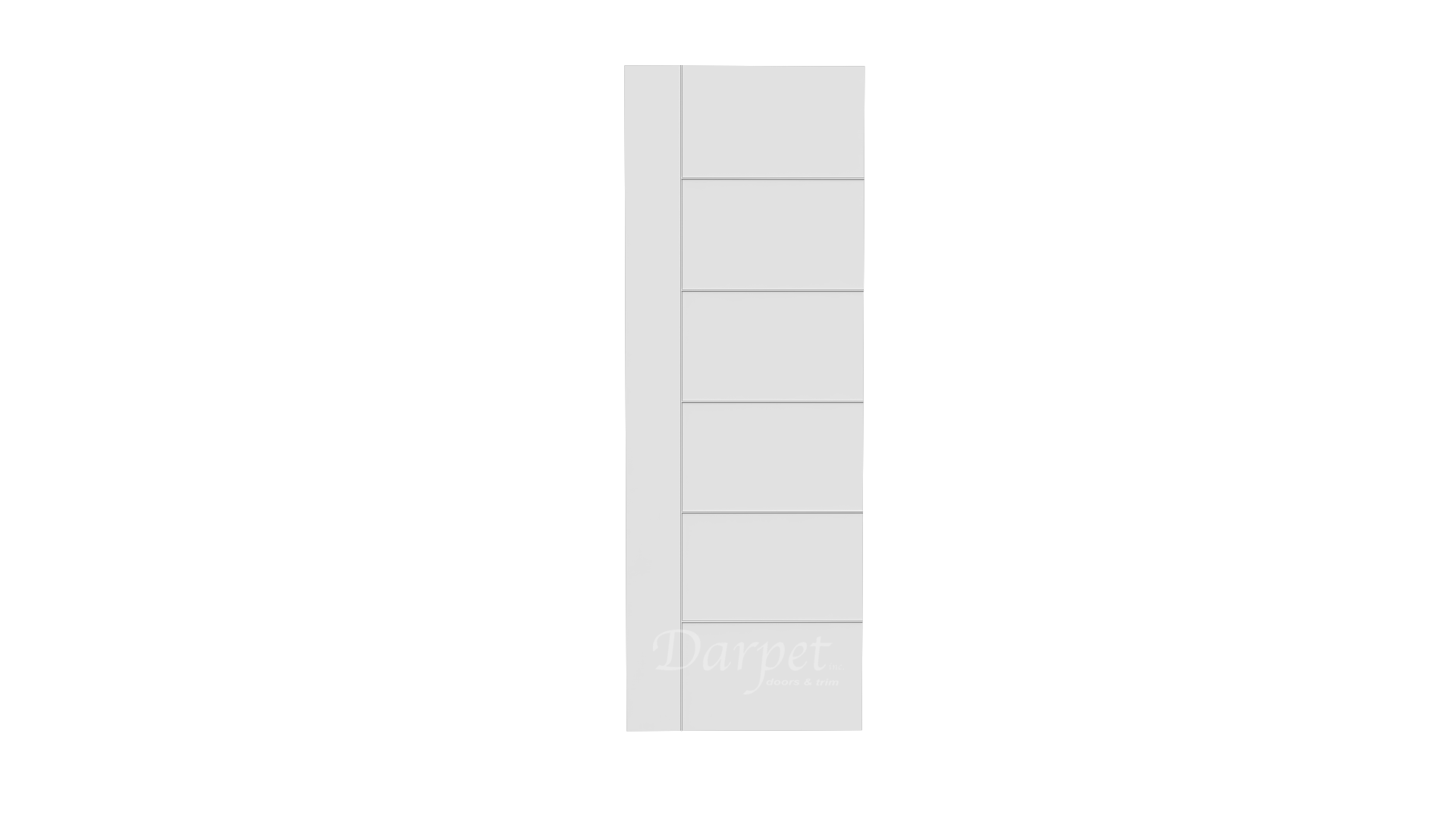 Aria Primed Groove Interior Door 7'-0" (84")