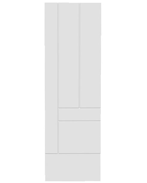 Aster Primed Carved Interior Door 8'0" (96")