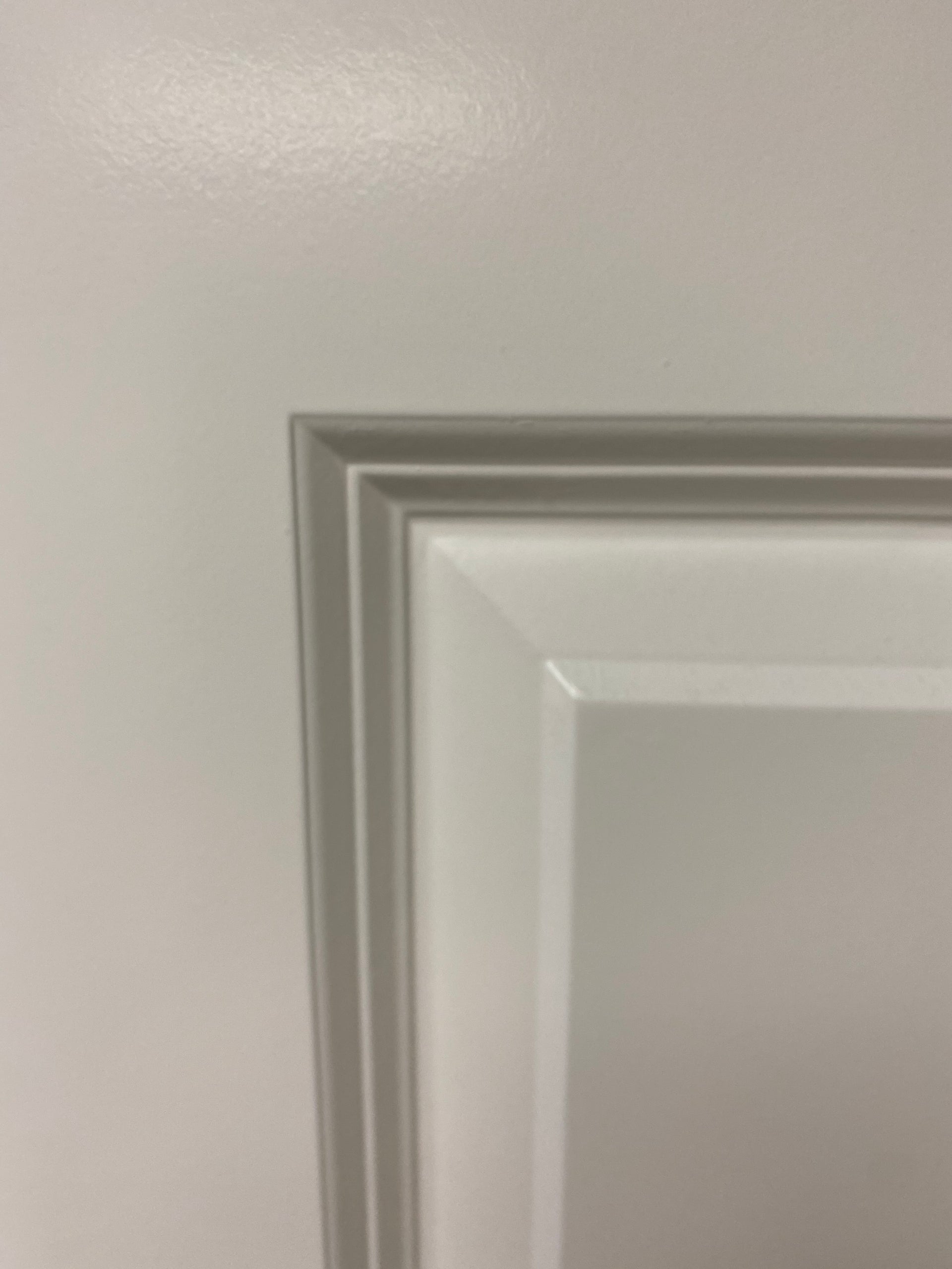 2 Panel Square Carrara with Louver Insert Primed 7'-0" (84")