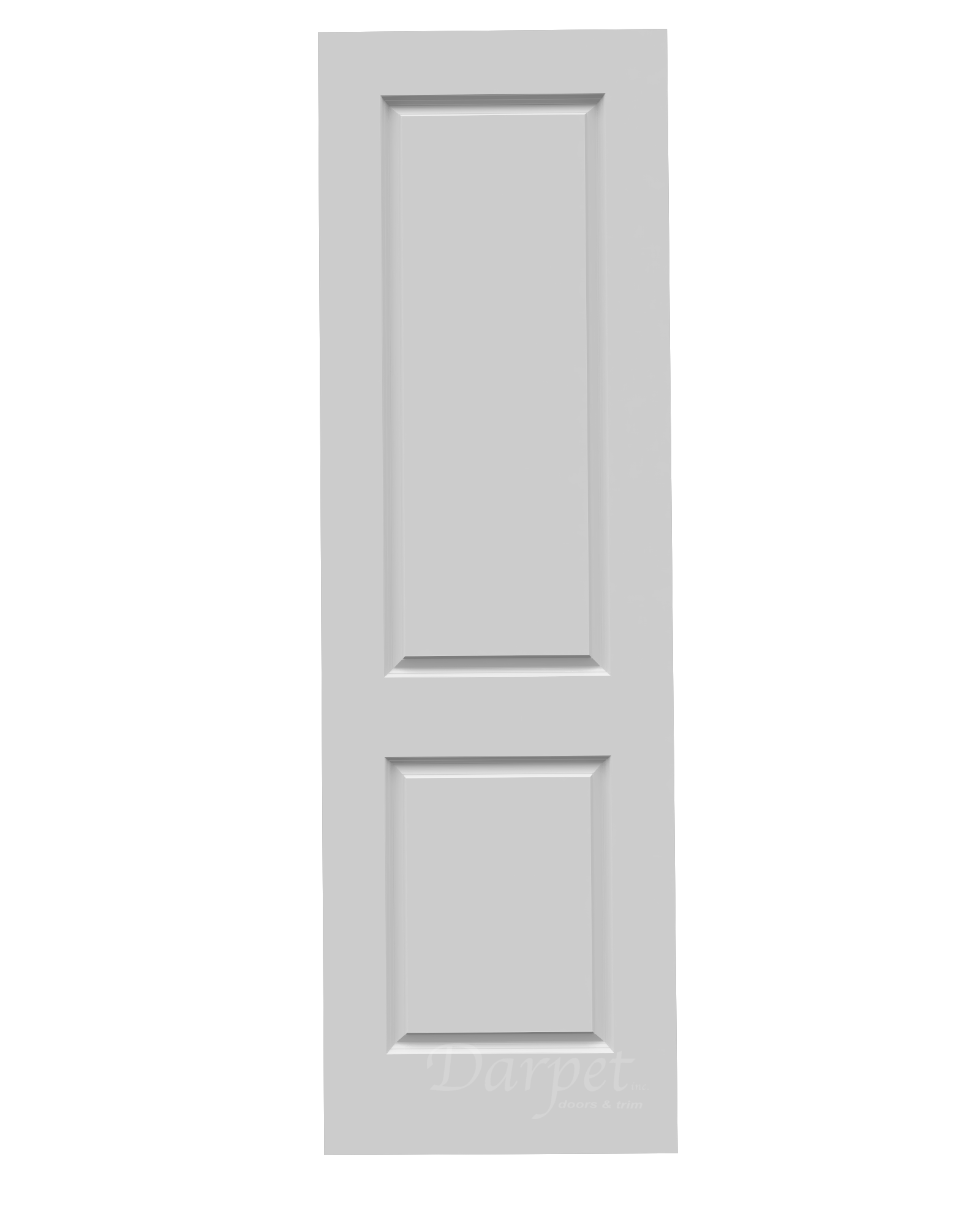 2 Panel Square Carrara Primed 8'-0" (96")