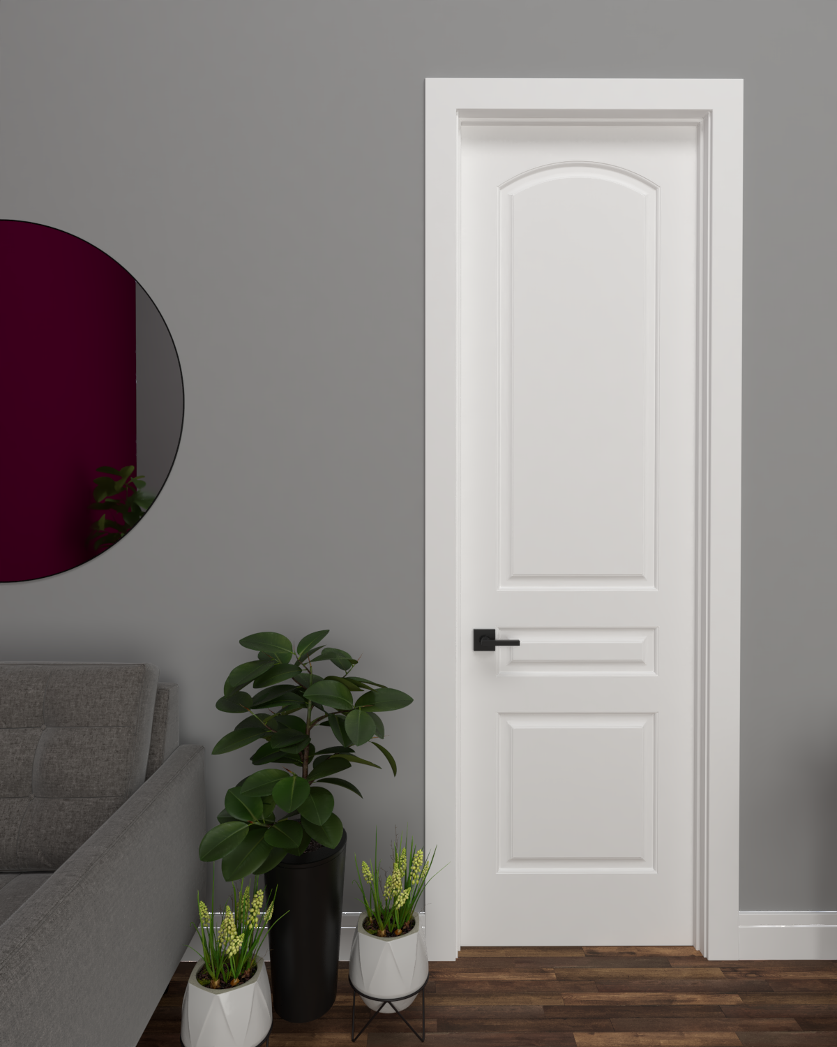 D3050 Carved Interior Door