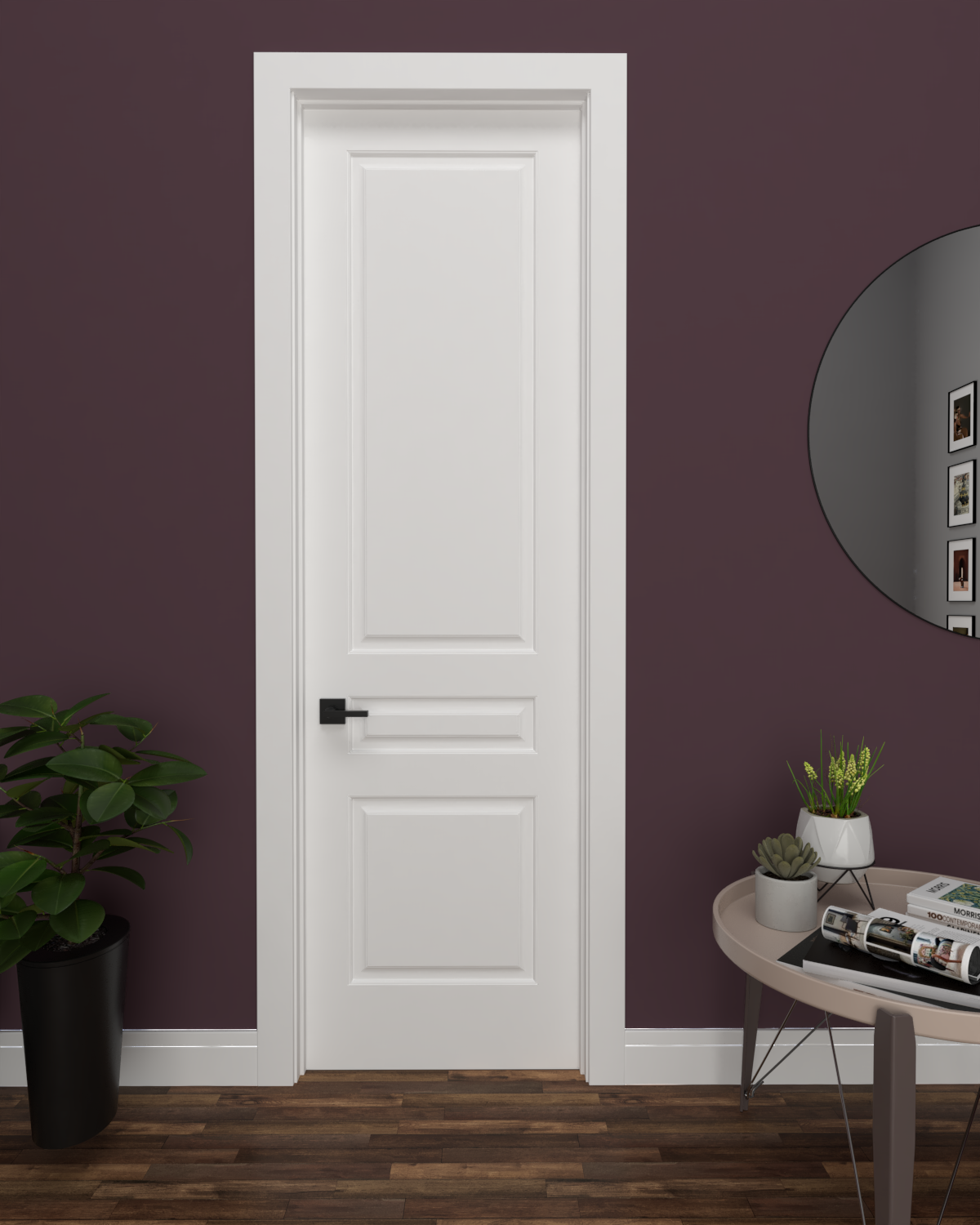 D3070 Carved Interior Door