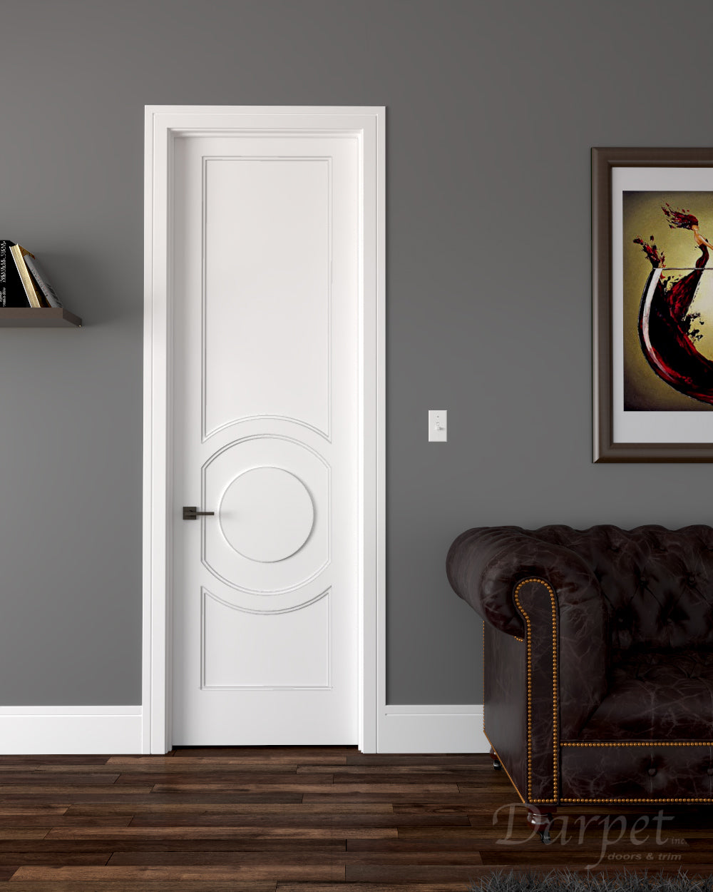 Dino Primed Carved Interior Door 8'0" (96')