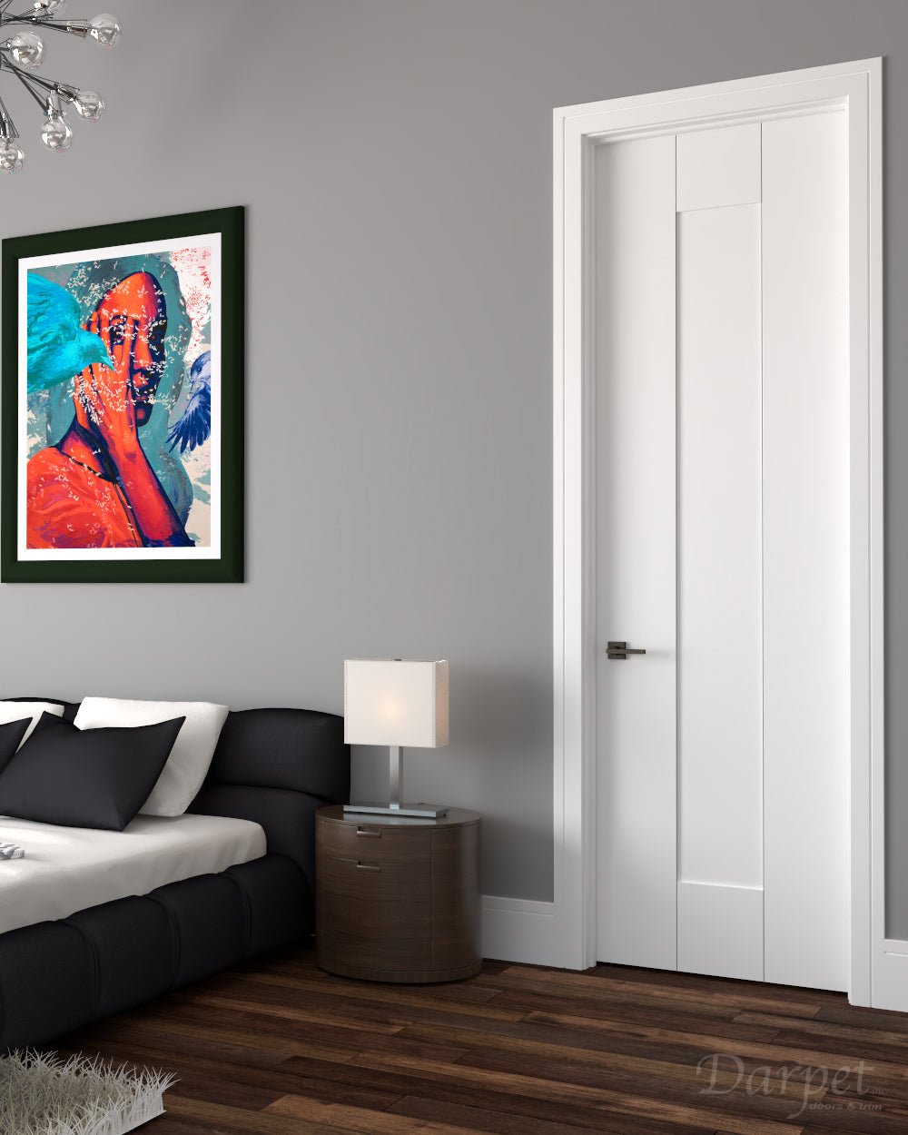 Fiorano Primed Carved Interior Doors 8'0" (96")