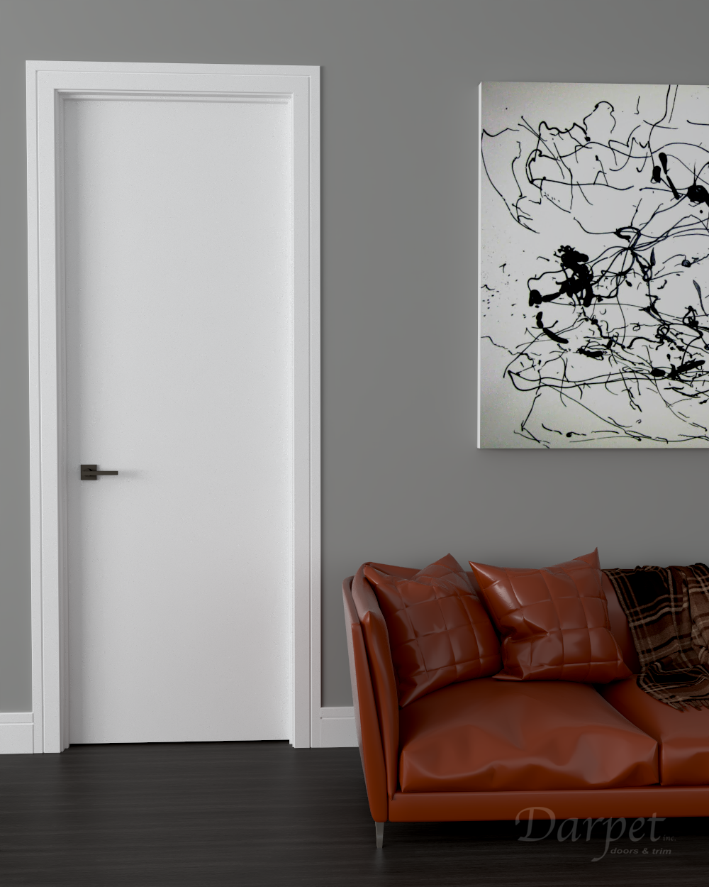 Flush Primed Interior Door Slab 7'-0" (84")