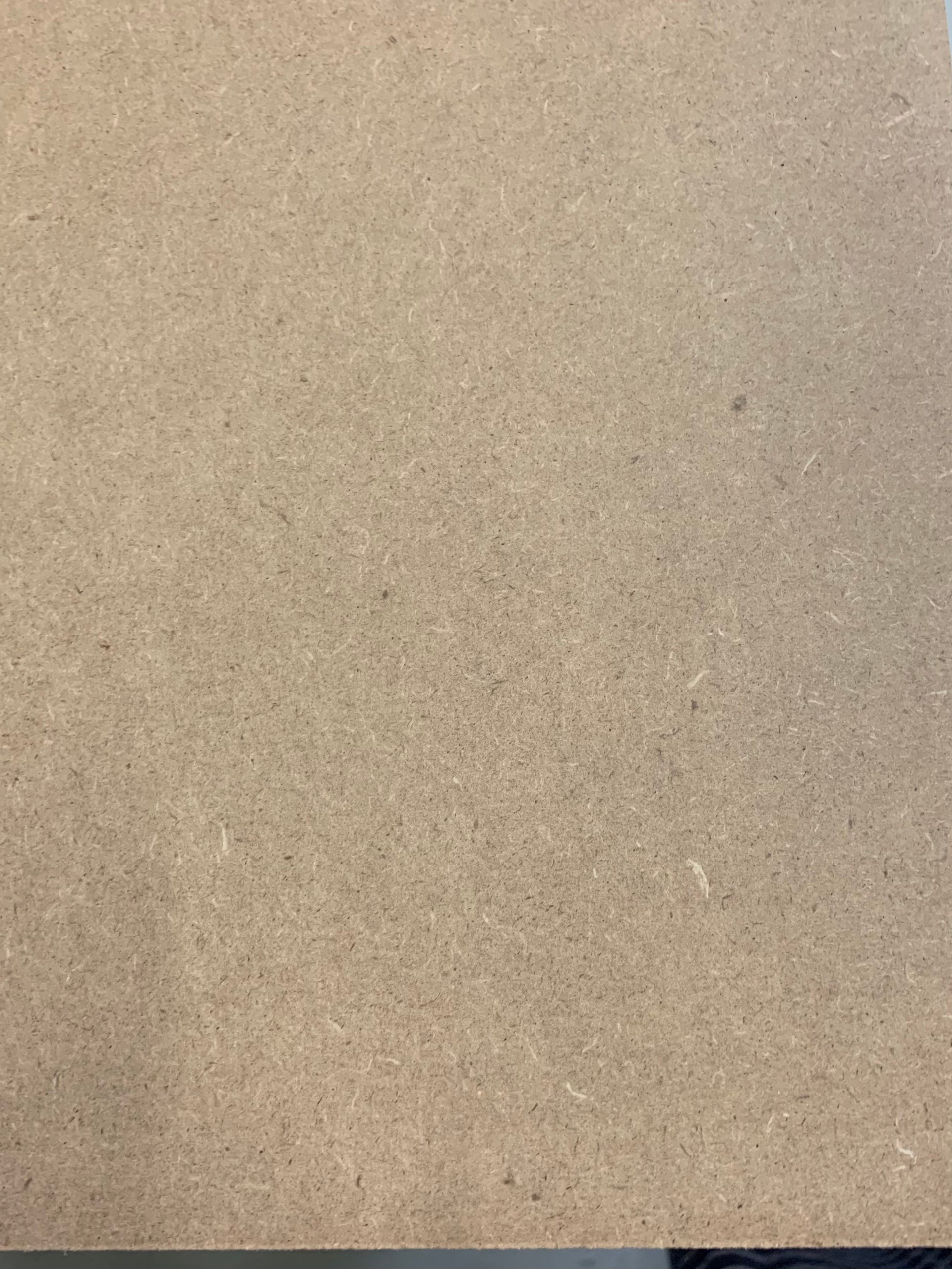1/2"x4'x8' (MDF)