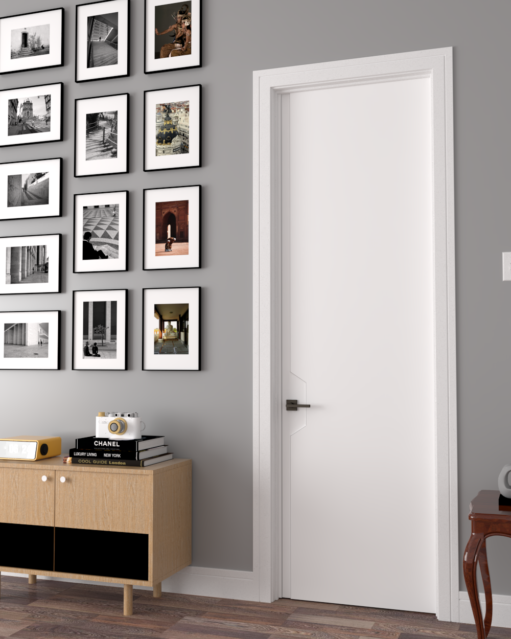 Rossa Primed Carved Interior Door 8'0" (96")