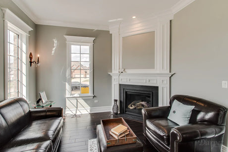 Wilshire Trimmed Fireplace