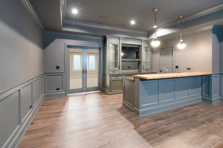 Oversized Casing and Statement Trim in Contemporary Interiors