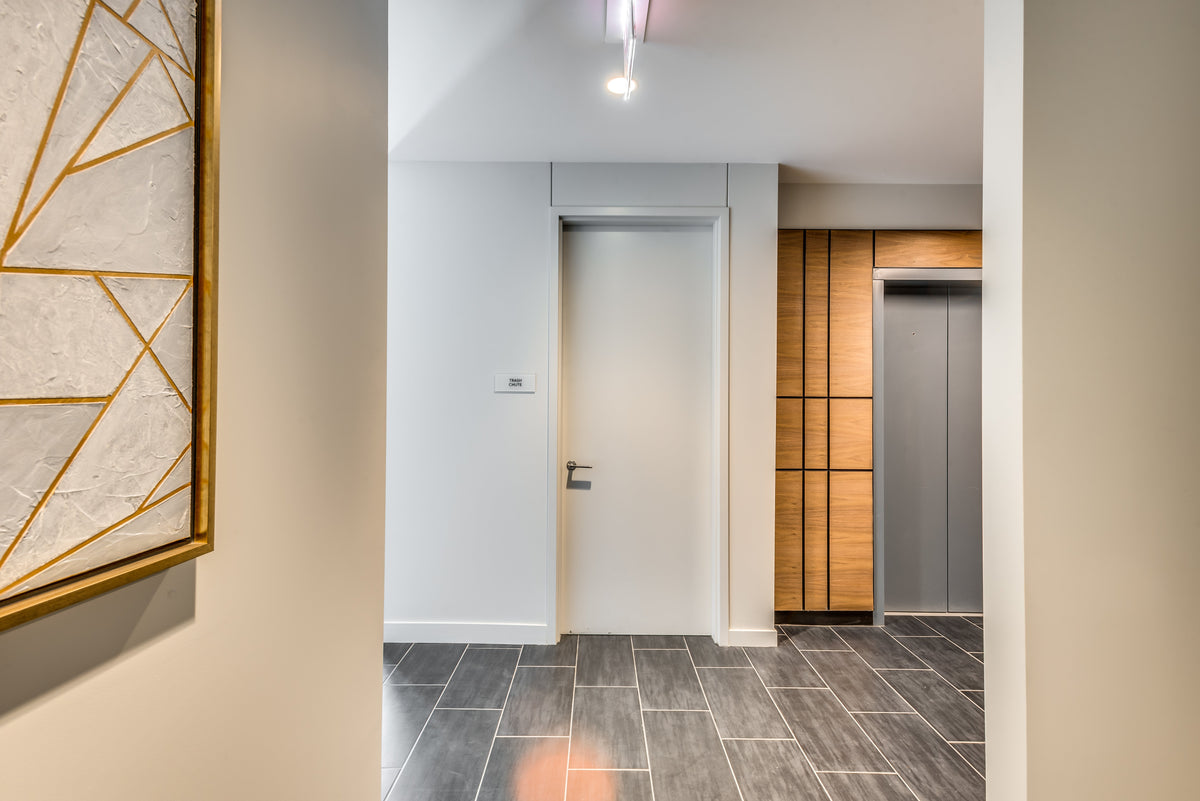 A Modern Interior Built Around Flush Doors