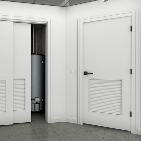 Flush with Louver Insert