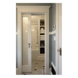 In-wall Pocket Door Frame with Track and Soft Close
