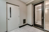 Hollow Metal Door with Narrow Vision Lite Slab