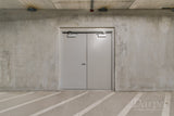 Flush Hollow Metal Double Door
