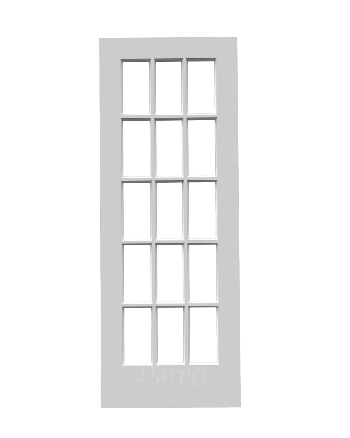 Clear Glass French (15 Lite) Barn