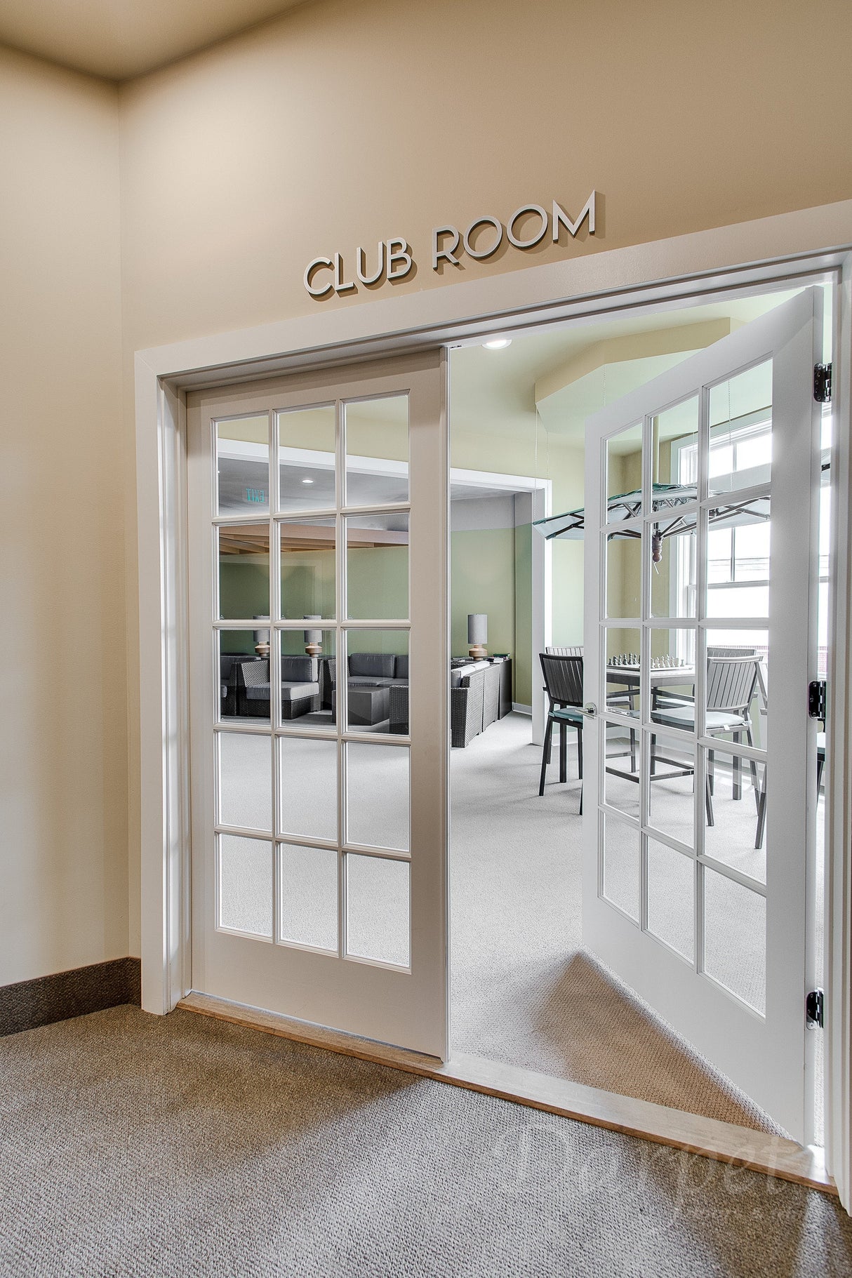 Clear Glass French (15 Lite) Prehung