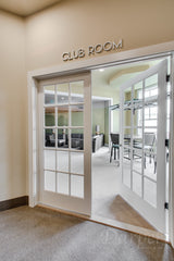 Clear Glass French (15 Lite) Barn