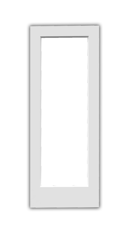 Clear Glass French (1 Lite) Pocket
