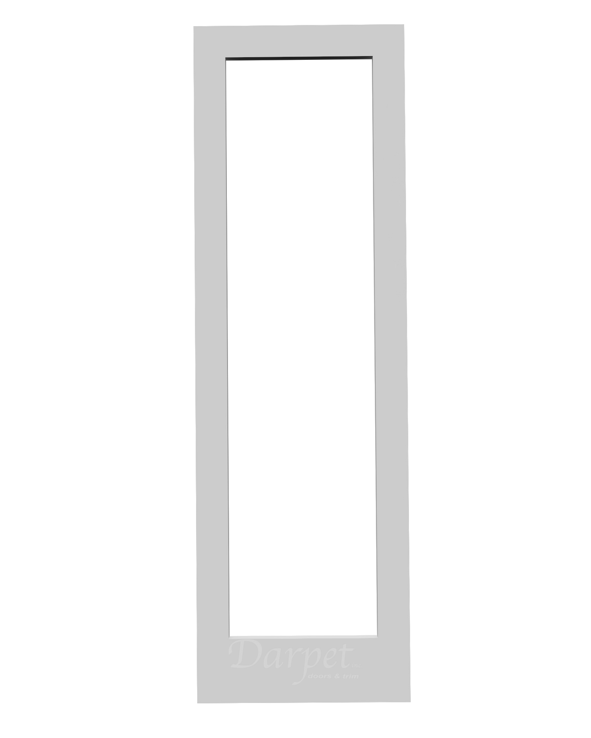 Clear Glass Shaker (1 Lite) Slab